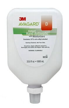 3M™ Avagard™ D Instant Hand Antiseptic with Moisturizers (61% w/w ethyl