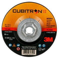3M™ Cubitron™ II Depressed Center Grinding Wheel