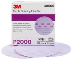 3M™ Hookit™ Purple Finishing Film Abrasive Disc 260L