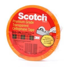 Scotch® Light Duty Packaging Tape 610 Clear Heat Resistant
